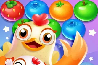 Bubble Shooter Chicken