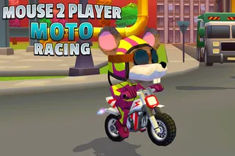 Mouse 2 Player Moto Racing